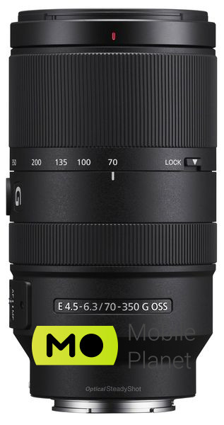 Sony 70-350mm Black , f/4.5-6.3 G OSS для камер NEX (SEL70350G.SYX) (UA) Система Sony