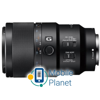 SONY 90mm, f/2.8 G Macro (SEL90M28G.SYX) (UA) Зміна фокусної відстані: