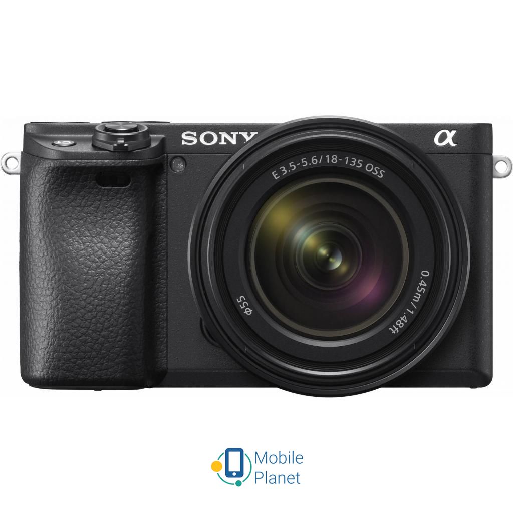SONY Alpha 6400 kit 18-135 Black (ILCE6400MB.CEC) (UA) Тип фотокамер: Системный;