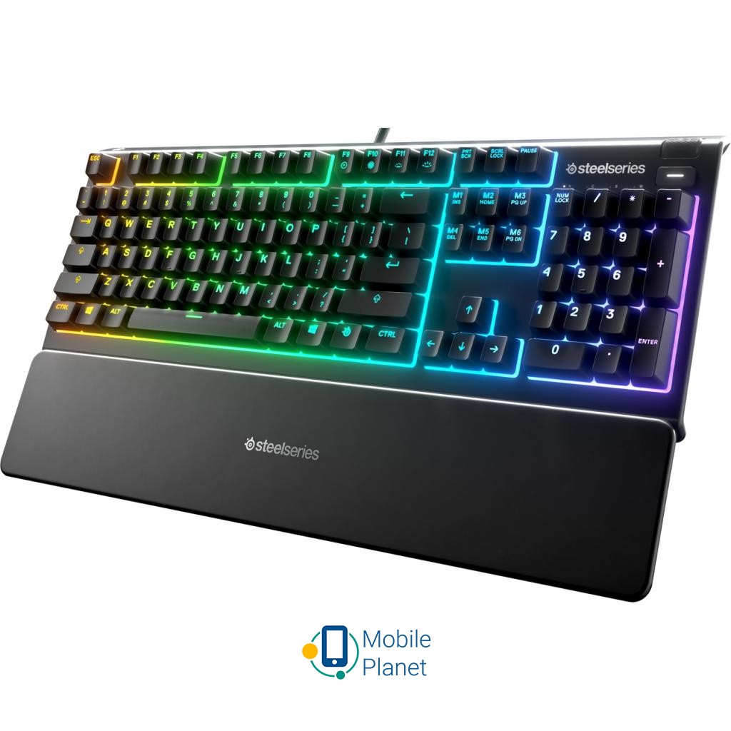 SteelSeries Apex 3 (64795) Тип: дротова; Призначення: для