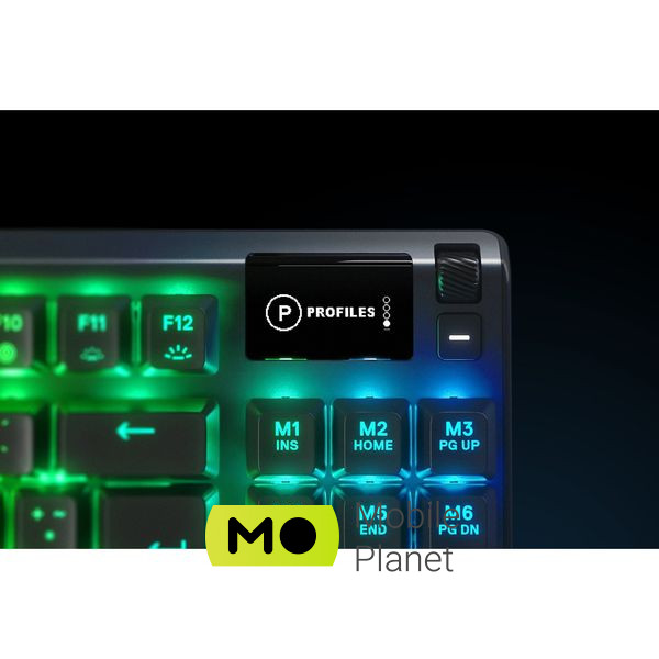 SteelSeries APEX PRO TKL Wireless Black (SS64865) (UA) Тип: з підсвічуванням;