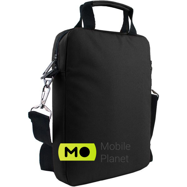 Сумка для ноутбука 10 PORTO LN-10-02BK Trizub Black (LN1002BK_TRIZ) (UA) Диагональ ноутбука: до 10