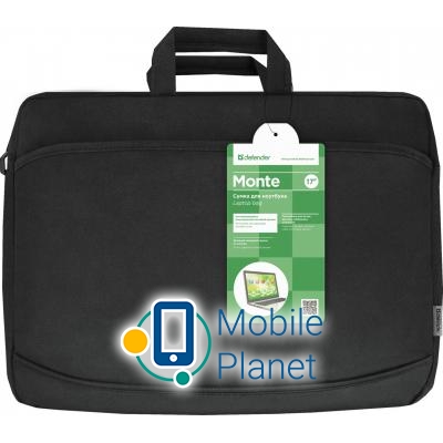 Сумка для ноутбука Defender 17 Monte black (26065) (UA) Призначення: класичні; Тип: