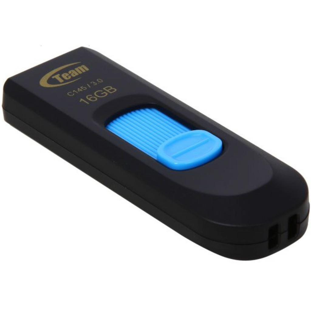 Team 16Gb C145 Blue USB 3.0 (TC145316GL01) Тип З висувним USB, Високошвидкісні
