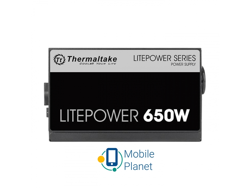 Thermaltake 650W Litepower II Black BOX (PS-LTP-0650NPCNEU-2) EU Максимальная мощность, Вт: 650;