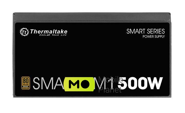 Thermaltake Smart BM1 500W 80 Plus Bronze (PS-SPD-0500MNSABE-1) EU Разъемы  ЦП 4 + 4 (8) контактный - 1 р;. PCI-E 2.0 6 + 2 (8) контактный - 2 шт.; MOLEX 4-контактный - 4 шт;. SATA - 6 шт;. EPS12V 20 + 4 (24) контактный - 1 р.; FDD - 1 шт.