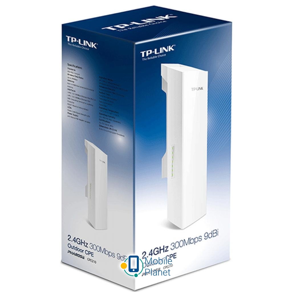 Точка доступу Wi-Fi TP-Link CPE210 Режими роботи: ретрансляція