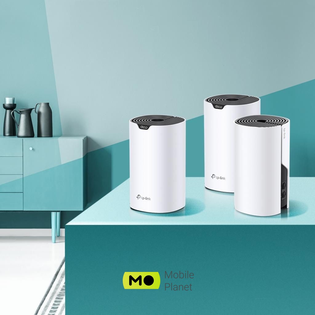 Точка доступа Wi-Fi TP-Link DECO S4 3 pcs AC1200, 2xGE LAN/WAN, MESH (DECO-S4-3-PACK) (UA) Рабочая частота 2.4 / 5 ГГц