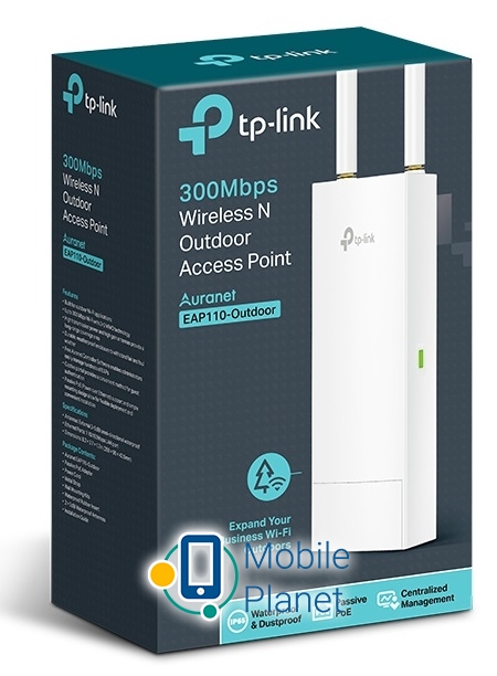 TP-LINK EAP110 OUTDOOR Режими роботи: точка доступу;