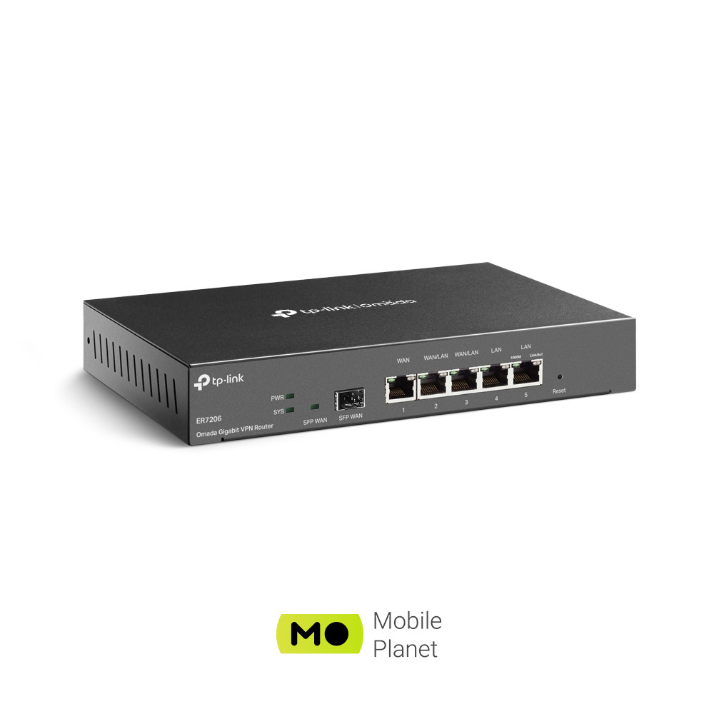 TP-Link TL-ER7206 (UA) Тип: мультисервисный шлюз; Тип