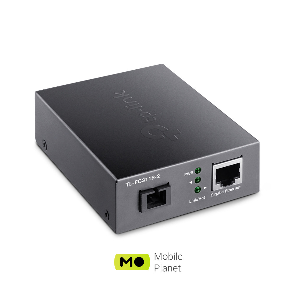 TP-Link TL-FC311A-2 (UA) Тип: Медиаконвертер; Інтерфейси: