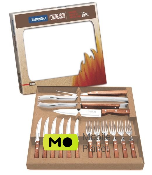 Tramontina Barbecue, 15 предметов (22399/028) (UA) Серия: Barbecue; Назначение: для