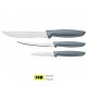 Tramontina Plenus 3шт Grey (23498/613) (UA)