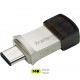 Transcend 128GB JetFlash 890 Silver USB 3.1 / Type-C (TS128GJF890S) (UA)