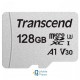 Transcend 128GB microSDXC class 10 UHS-I U3 (TS128GUSD300S-A) (UA)