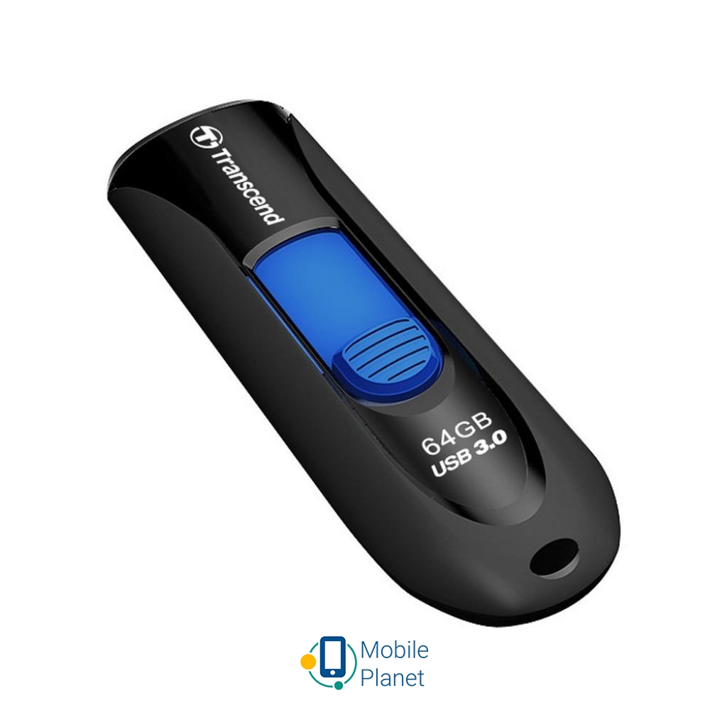 Transcend 64GB JetFlash 790 USB 3.0 (TS64GJF790K) (UA) Том пам'яті  64 ГБ 