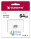 Transcend microSDXC 300S 64GB UHS-I U1 No Adapter (TS64GUSD300S) (UA)