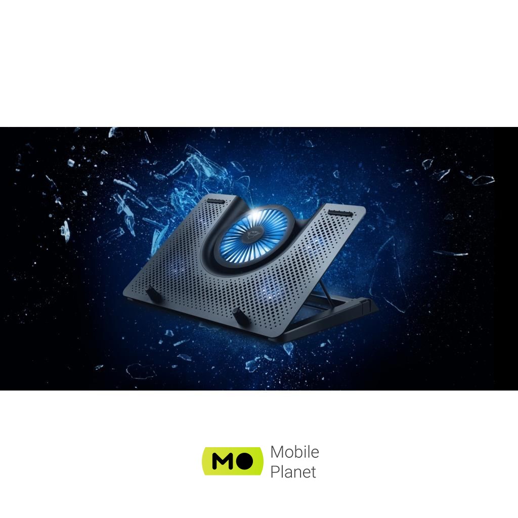 Trust GXT 1125 Quno (17.3 ) Blue LED Black (23581_TRUST) (UA) Тип: Для ноутбуків до 17.3 ';