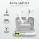 Trust Primo Touch True Wireless (White) (23783) (UA)