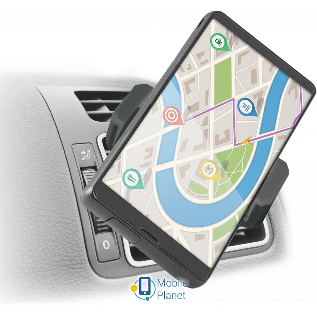 Універсальний автодержатель Defender CH-124 for mobile devices (29124) (UA) Обертання 360 градусів