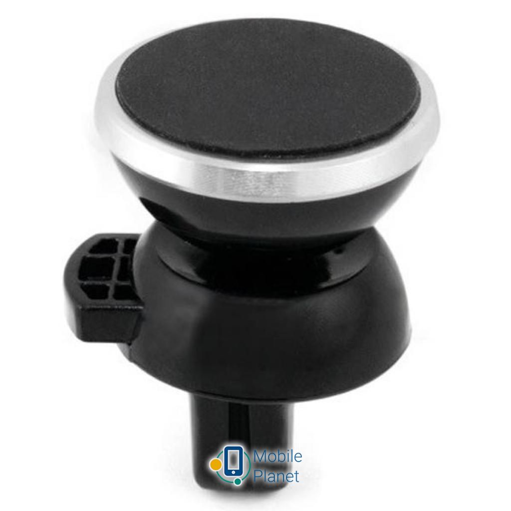 Універсальний автодержатель EXTRADIGITAL Magnetic Holder Black/Silver (CRM4114) (UA) Тип кріплення: дефлектор; Вага: 48