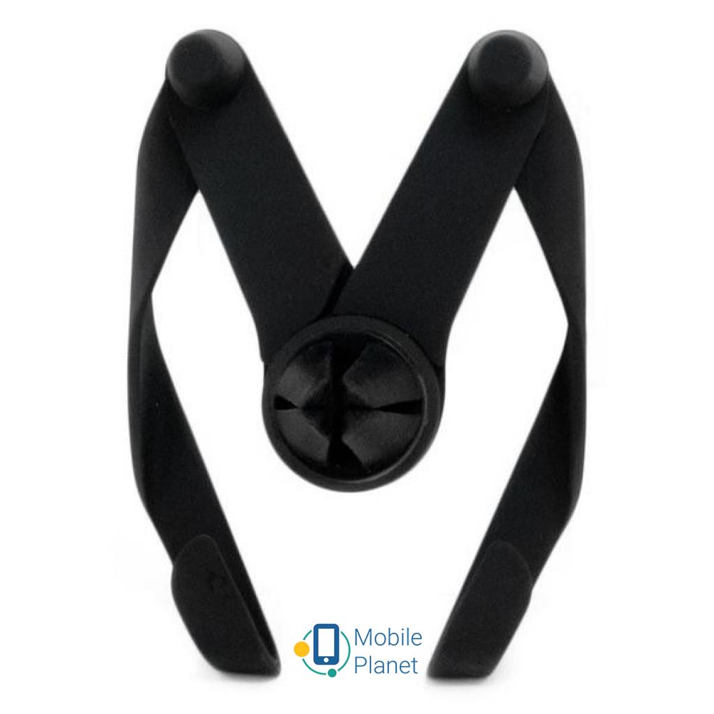 Універсальний автодержатель EXTRADIGITAL Mount Holder Black (CRM4118) (UA) Вага: 25 г; Тип кріплення: