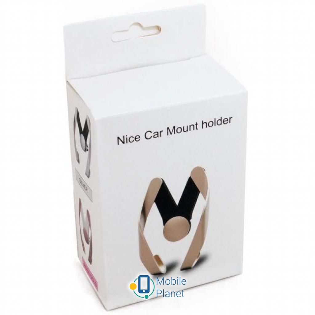 Універсальний автодержатель EXTRADIGITAL Mount Holder Black (CRM4118) (UA) Вага: 25 г; Тип кріплення: