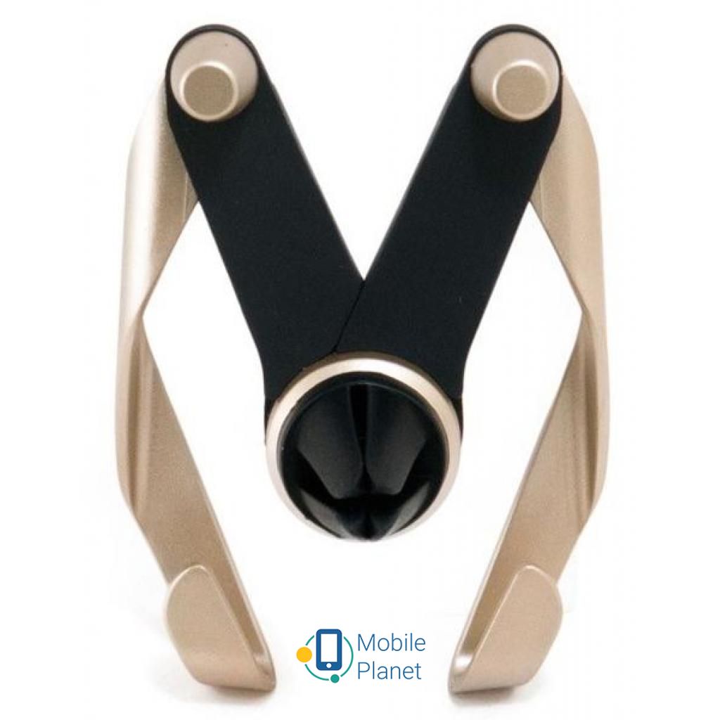 Універсальний автодержатель EXTRADIGITAL Mount Holder ExtraDigital Gold (CRM4116) (UA) Вага: 25 г; Тип кріплення: