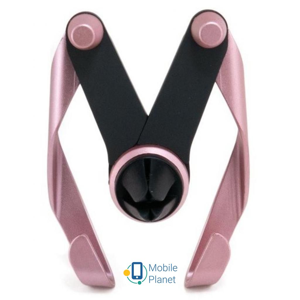 Універсальний автодержатель EXTRADIGITAL Mount Holder ExtraDigital Rose Gold (CRM4117) (UA) Вага: 25 г; Тип кріплення: