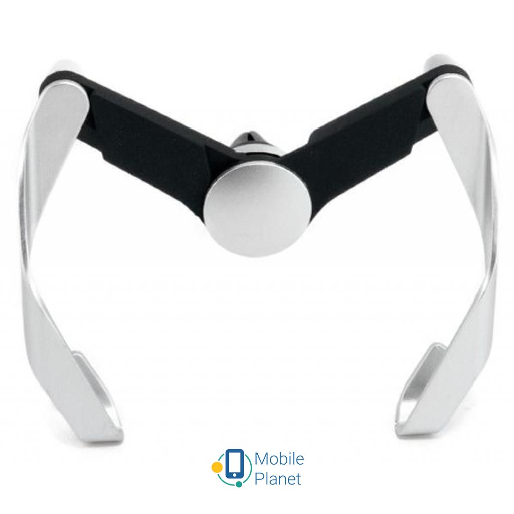 Універсальний автодержатель EXTRADIGITAL Mount Holder ExtraDigital Silver (CRM4119) (UA) Тип кріплення: дефлектор; Вага: 25