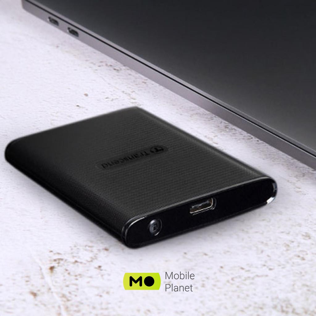 USB 3.1 500GB Transcend (TS500GESD270C) (UA) Тип флеш-пам'яті 3D NAND
