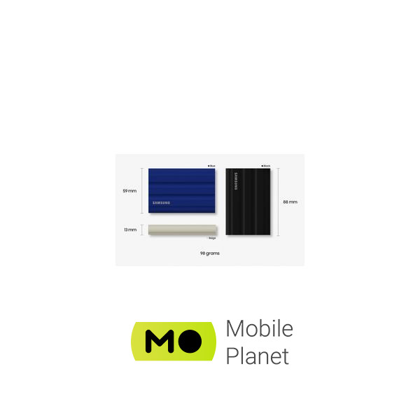 USB 3.2 4TB T7 Shield Samsung (MU-PE4T0S/EU) (UA) Интерфейс подключения USB 3.2