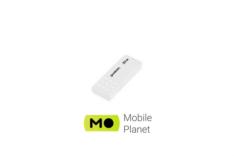 USB 8GB GOODRAM UME2 White (UME2-0080W0R11) (UA) Объем памяти: 8 ГБ; Скорость