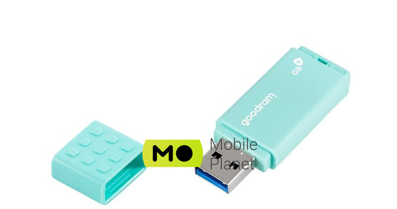 USB3.0 32GB GOODRAM UME3 Care Green (UME3-0320CRR11) (UA) Обсяг пам'яті: 32 ГБ; Швидкість