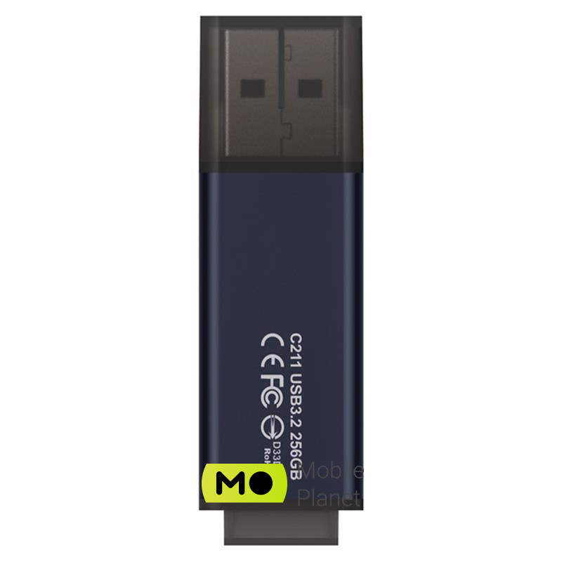 USB3.2 128GB Team C211 Blue (TC2113128GL01) (UA) Обсяг пам'яті: 128 ГБ; Інтерфейс: USB