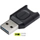 USB3.2 MobileLite Plus microSD Black (MLPM)