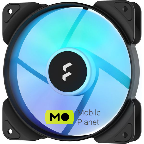 Вентилятор FRACTAL DESIGN Aspect 12 RGB PWM Black Frame (FD-F-AS1-1205) (UA) Модель: Aspect 12 RGB PWM; Розміри: 120 x 120