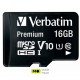 Verbatim 16GB microSDHC class 10 (MDAVR-10 / G) (UA)