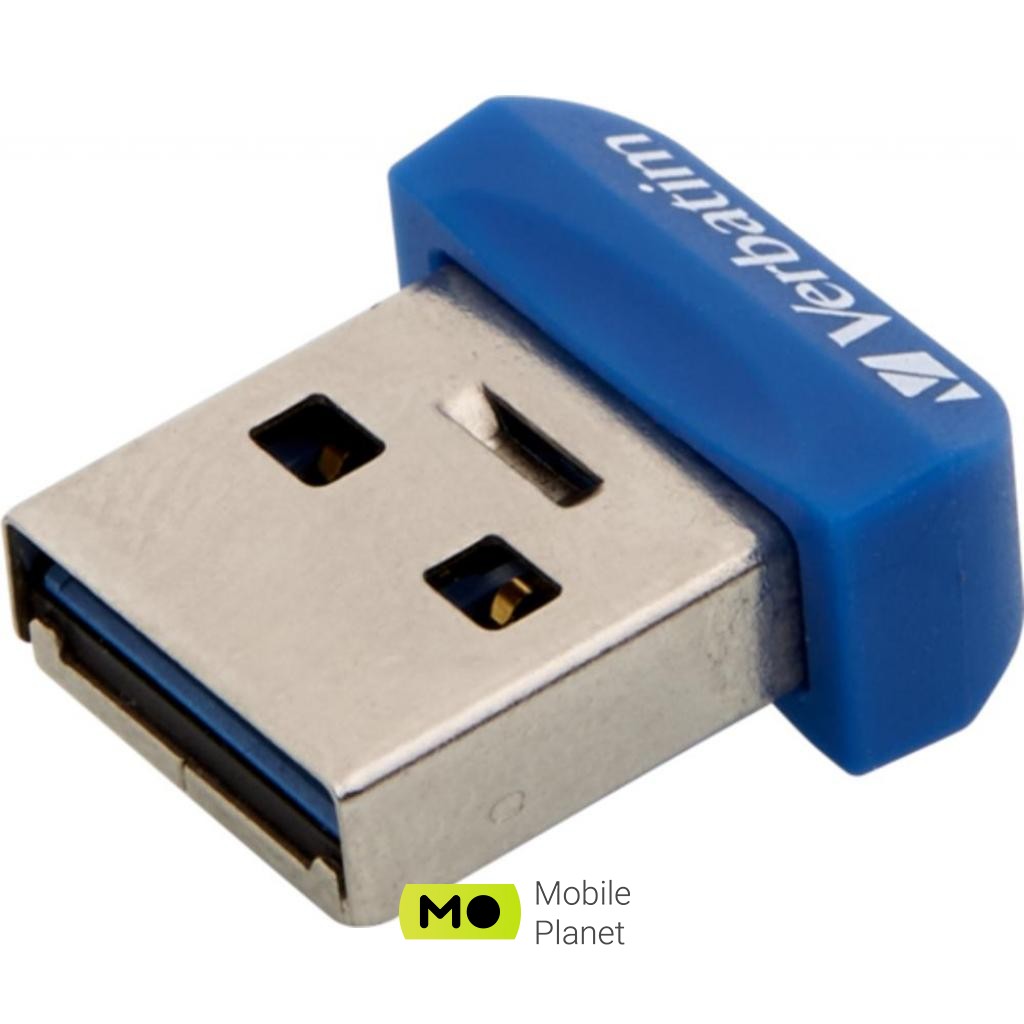 Verbatim 32GB Store n Stay NANO Blue USB 3.0 (98710) (UA) Интерфейс USB 3.0
