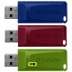 Verbatim 3x16GB Slider Red / Blue / Green USB 2.0 (49326) (UA)