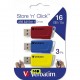 Verbatim 3x16GB Store n Click Red / Blue / Yellow USB 3.2 (49306) (UA)