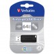 Verbatim 64GB Store 'n' Go PinStripe Black USB 2.0 (49065) (UA)