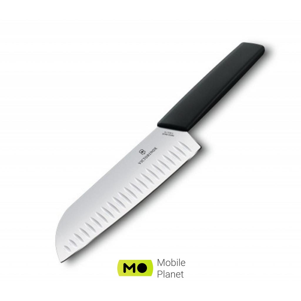 Victorinox Swiss Modern 17 см Black (6.9053.17KB) (UA) Особенности V-образная заточка