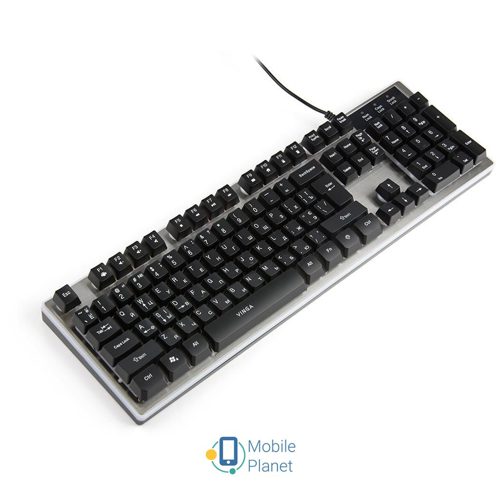 Vinga KBG839 black Тип: ігрова, дротова, з