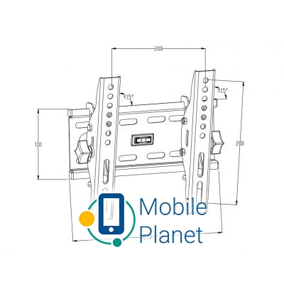 Vinga TM20-2251 (UA) Тип: наклонный; Количество