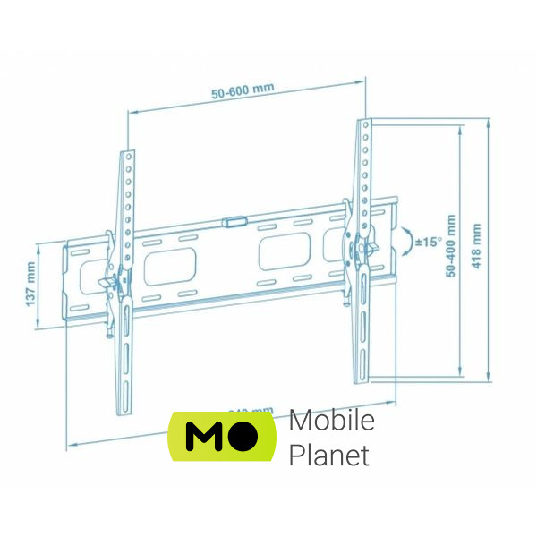 Walfix M-18B (UA) Тип: наклонный; Минимальная