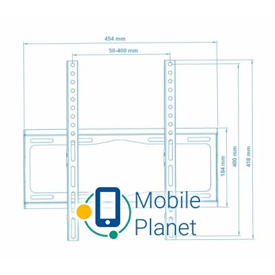 Walfix TV-30B Тип: фиксированный; Минимальная