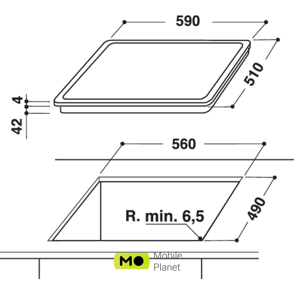 Whirlpool AKT8900BA (UA) Устройство: варочная