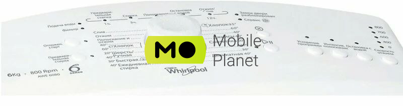 Whirlpool AWE6080UA Тип: пральна; Тип завантаження: