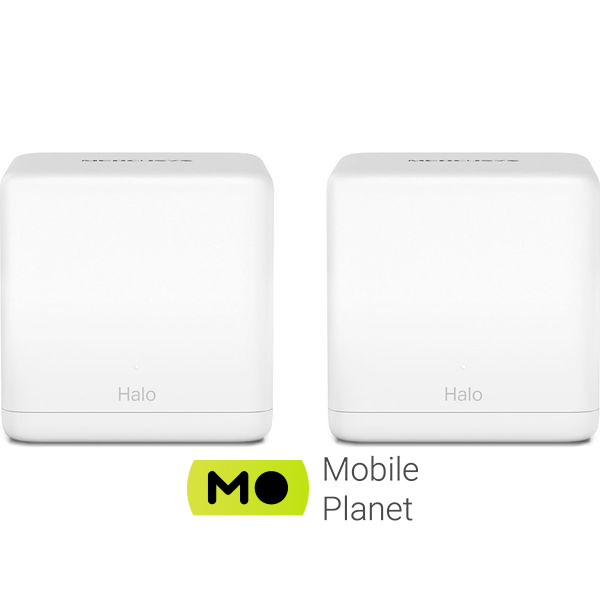 Wi-Fi Mesh система MERCUSYS Halo H30G 2-pack (UA) Количество юнитов в системе: 2;